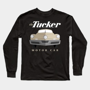 1948 Tucker Car Preston Tucker Beige Long Sleeve T-Shirt